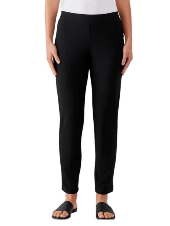 Eileen Fisher Pants - Eileen Fisher washable stretch crepe pant in black size S excellent condition